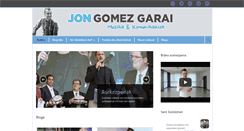 Desktop Screenshot of jongomezgarai.com