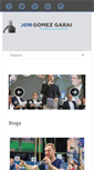 Mobile Screenshot of jongomezgarai.com